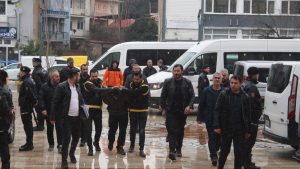 Aydın’da yaşlı çifti öldüren şahıs adliyeye getirildi