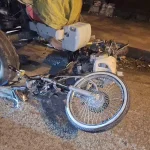 Bafra’da Motosiklet Kazası: Sürücü Yaralandı
