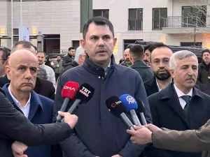 Bakan Kurum: “Hep birlikte devlet millet omuz omuza mücadele ortaya koydu”