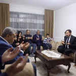 Bakan Memişoğlu, Depremzede Aileyi Ziyaret Etti