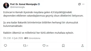 Bakan Memişoğlu’ndan Deprem Açıklaması