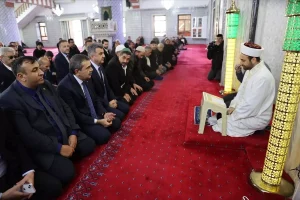 Bakan Tekin Şanlıurfa’da Mevlit Programına Katıldı