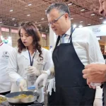 Başkan önlük giydi, Alaşehir’i EMITT’te tanıttı