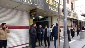 Batman’da kuyumcu soygunu ardından esnaf kepenk kapattı