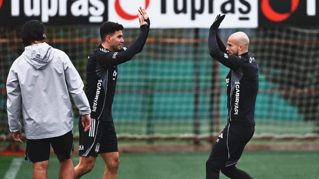 Beşiktaş’ta Göztepe maçının hazırlıkları tamamlandı