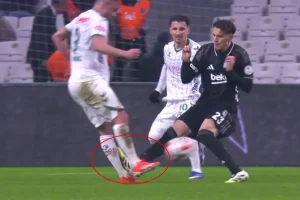 Beşiktaş’ta ilk maçında kırmızı kart gören Asllani’ye şok ceza