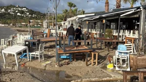 Bodrum’da Sağanak: 109 Ev ve İş Yeri Su Bastı