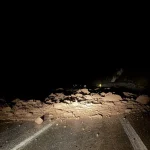 Bolu-Seben Yolu Heyelan Nedeniyle Kapandı