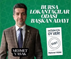 Bursa Lokantacılar Odası’nda Başkan Adayları Yarışacak