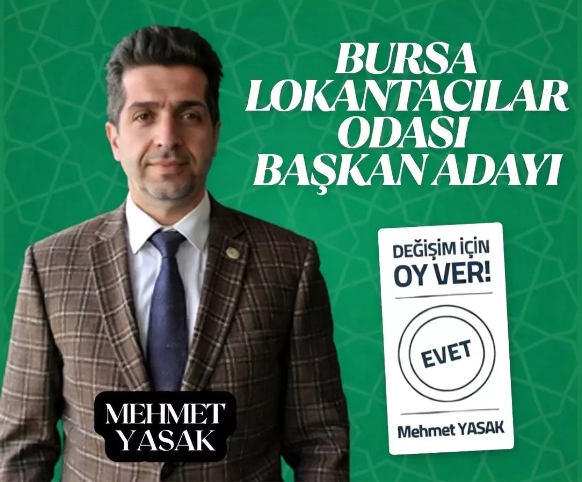 Bursa Lokantacılar Odası’nda Başkan Adayları Yarışacak