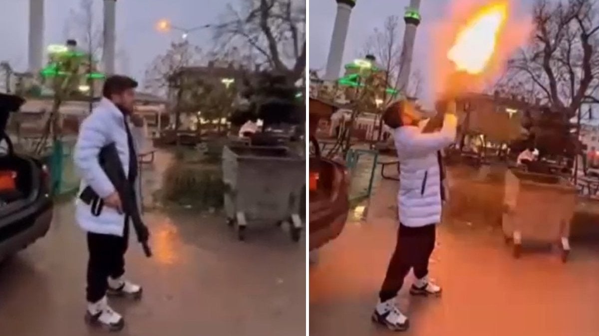 Bursa’da pompalı tüfekle havaya ateş açan şahıs tutuklandı