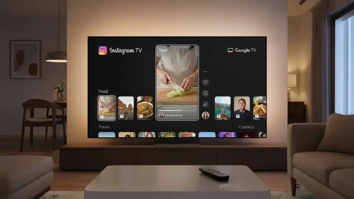 Büyük ekranda Reels keyfi: Instagram, Google TV’lere geldi
