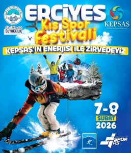 Büyükşehir ile Erciyes Kayak Merkezi’nde Kış Spor Festivali zamanı