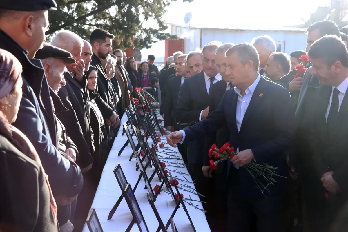 CHP Genel Başkanı Özel, Adıyaman’da konuştu Açıklaması