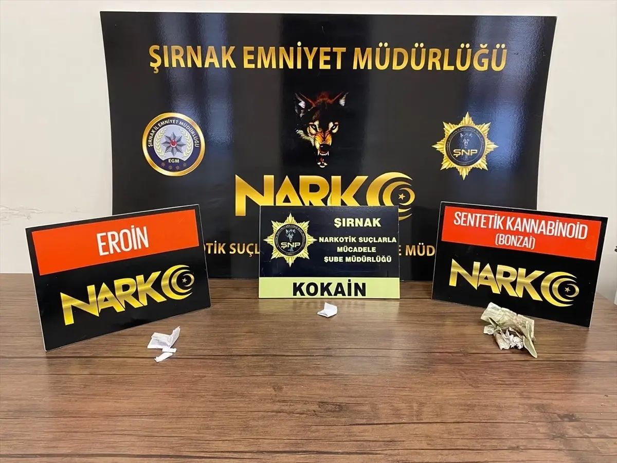 Cizre’de Uyuşturucu Operasyonu: 5 Gözaltı