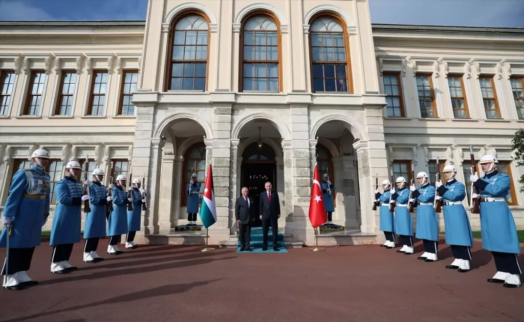 Cumhurbaşkanı Erdoğan, Ürdün Kralı 2. Abdullah’ı Ağırladı