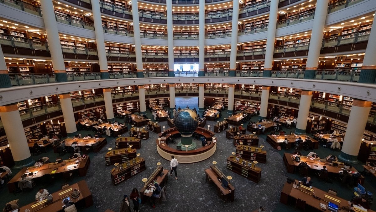 Cumhurbaşkanlığı Millet Kütüphanesi 6 yılda yaklaşık 9 milyon ziyaretçi ağırladı