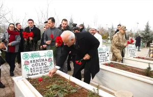 Depremde Kaybedilenler Anıldı