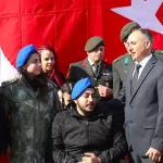 Depremde Yardım Eden Albay ile Buluşma