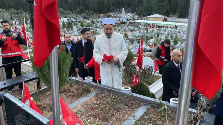 Diyanet İşleri Başkanı Arpaguş, Depremde Hayatını Kaybedenler İçin Dua Etti