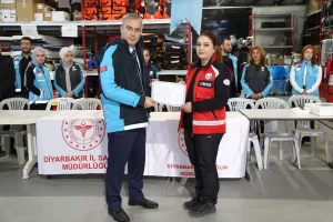 Diyarbakır’da UMKE Mezuniyet Töreni