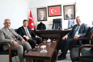 DSİ Bölge Müdürü muhtarla buluştu