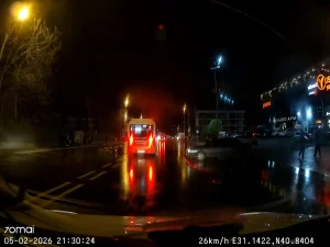 Düzce’de Kazada Motosikletli Yaralandı