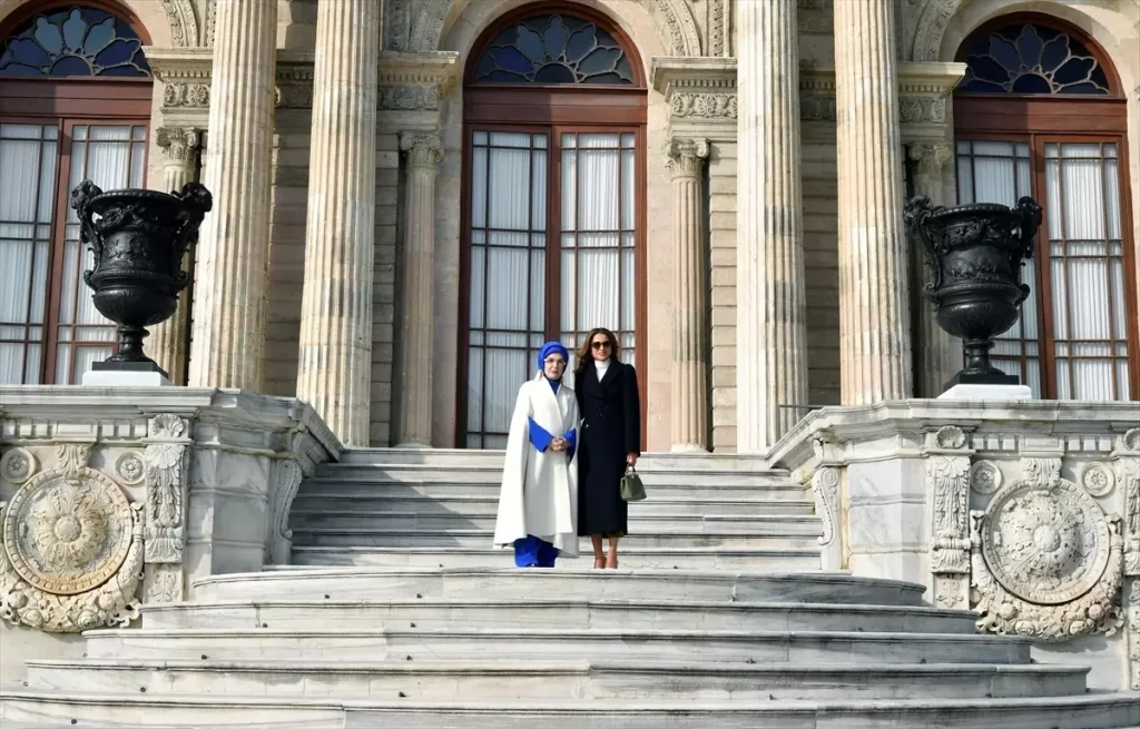 Emine Erdoğan, Ürdün Kraliçesi’ni Ağırladı