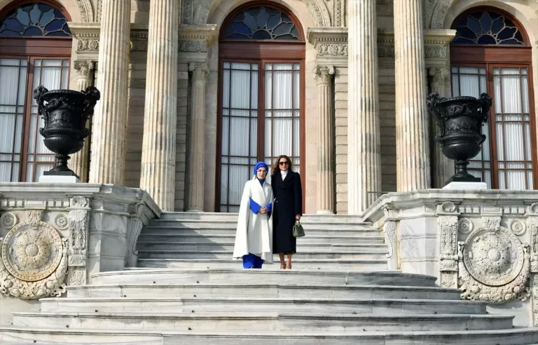 Emine Erdoğan, Ürdün Kraliçesi’ni Ağırladı