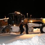 Erzurum’da ekipler, KOAH hastasına 4,5 saatte ulaştı