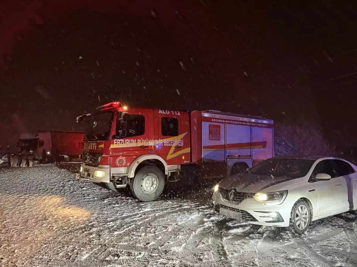 Erzurum’da Kaza: 4 Ölüm