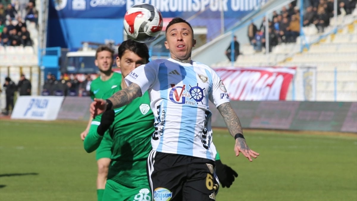 Erzurumspor FK, Serik Spor’a 4 attı