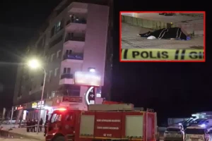 Eşiyle tartışıp camdan atladığı 5 çocuk babası adam hayatını kaybetti