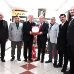 ESOB yönetiminden, Tortum Belediye Başkanı Yiğider’e nezaket ziyareti