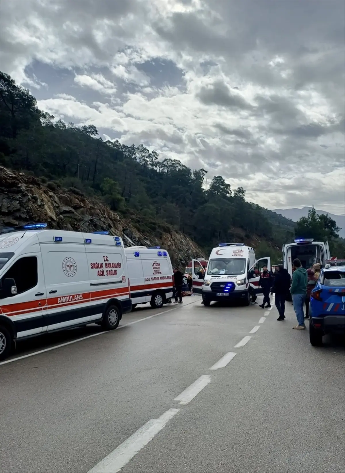 Fethiye’de Trafik Kazası: 7 Yaralı