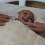 Gaziantep’te nadiren görülen tümör, Talha bebekten başarıyla alındı