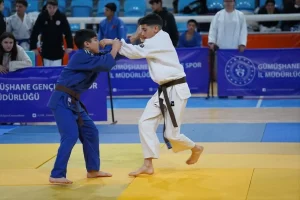 Gümüşhane’de Judo Müsabakaları Yapıldı