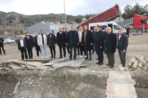 Haluk İpek Taşova’da Yatırım İncelemesi Yaptı