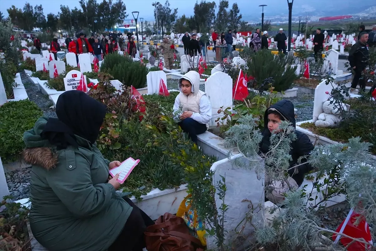 Hatay’da Deprem Anması