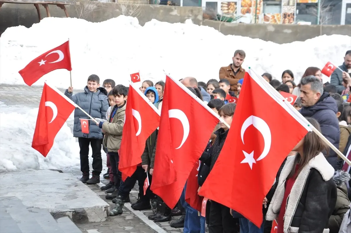 Hizan’da Bayrak Temalı Etkinlik