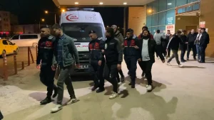 İnegöl’de 7 Kaçak Göçmen Yakalandı