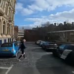 İngiltere’de kuryelik yapan Türk, canlı yayında bisikletini çaldırdı