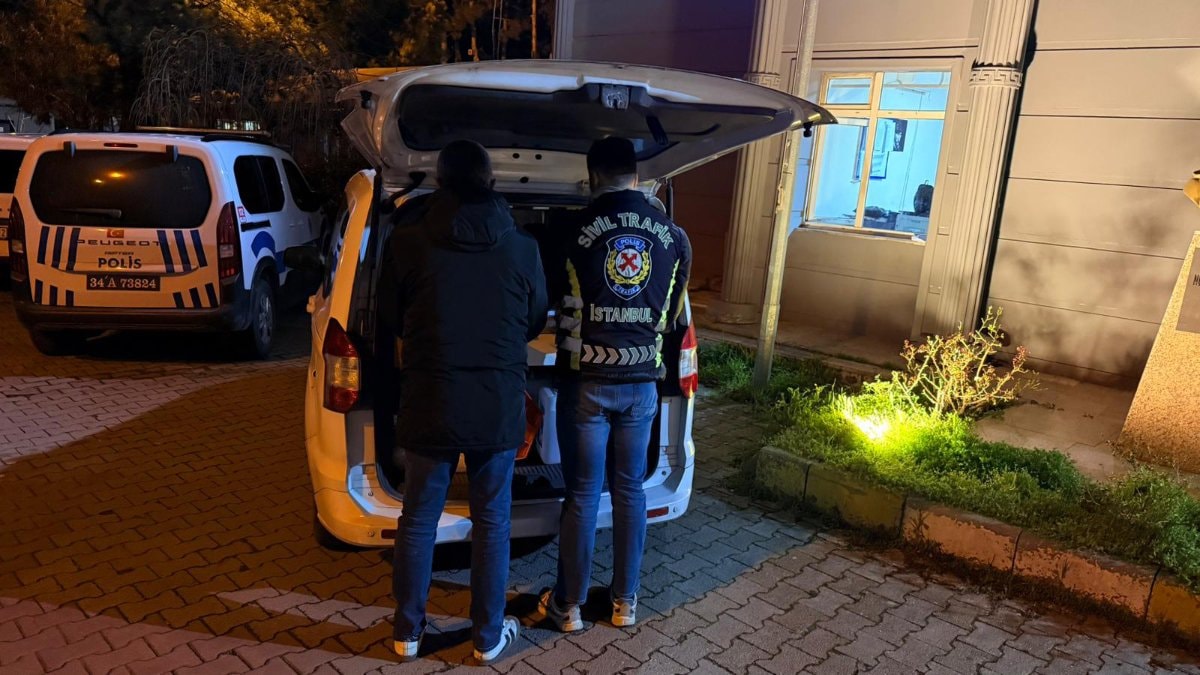 İstanbul’da magandaların trafik kavgası kamerada