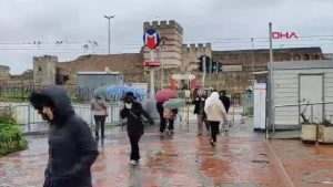 İstanbul’da sağanak etkili oluyor