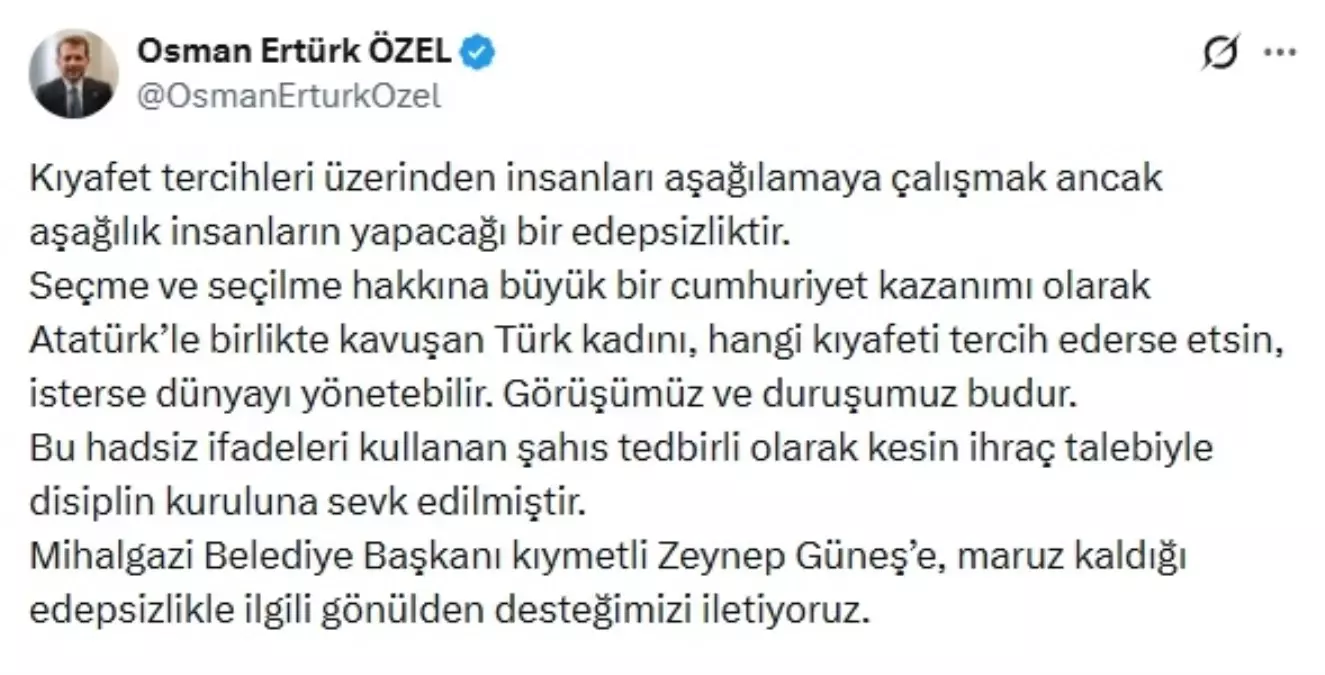 İYİ Parti’de Kesin İhraç Talebi