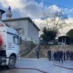 İznik’te Ev Yangını