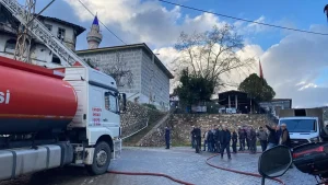 İznik’te Ev Yangını