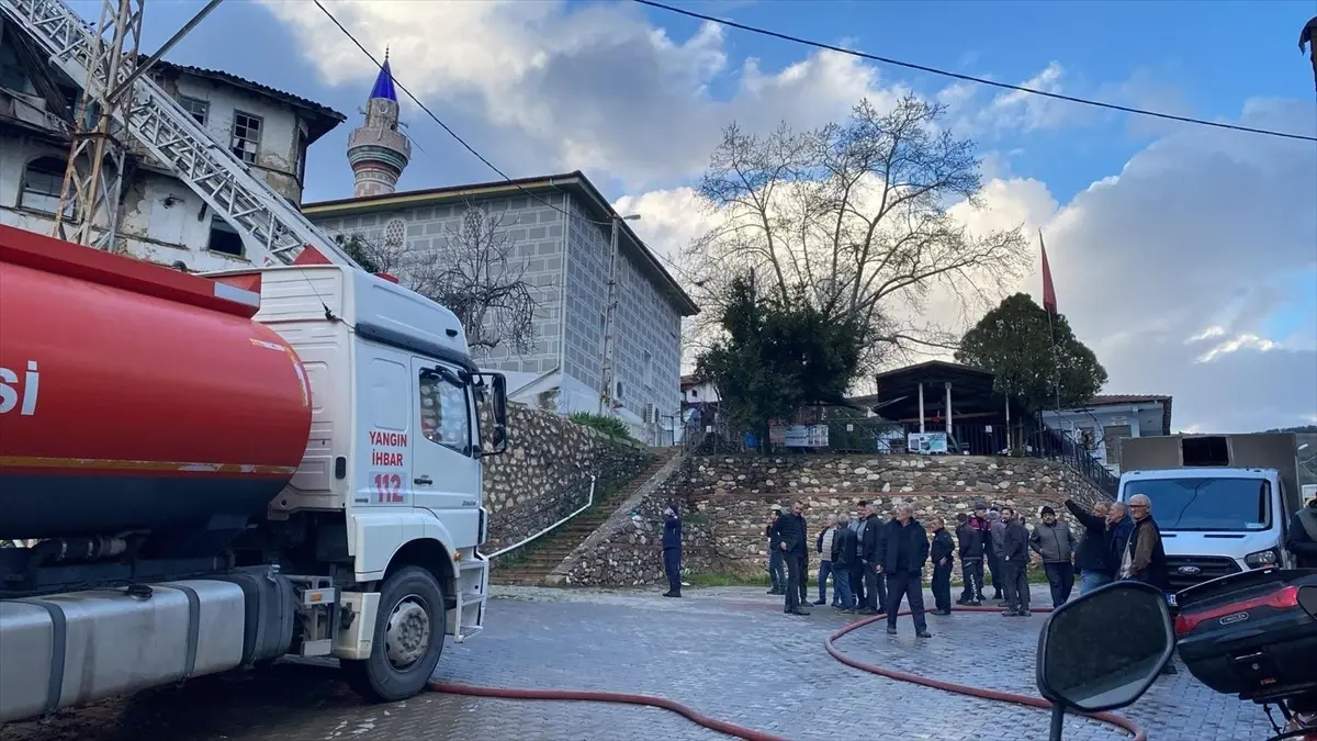 İznik’te Ev Yangını