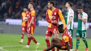 Juventus’a 5 atan Galatasaray, Konyaspor’a mağlup oldu
