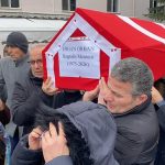 Kalp krizine yenik düşen polis memuru memleketi Bolu’da son yolculuğuna uğurlandı